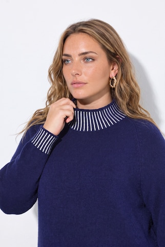 MIAMODA Sweater in Blue