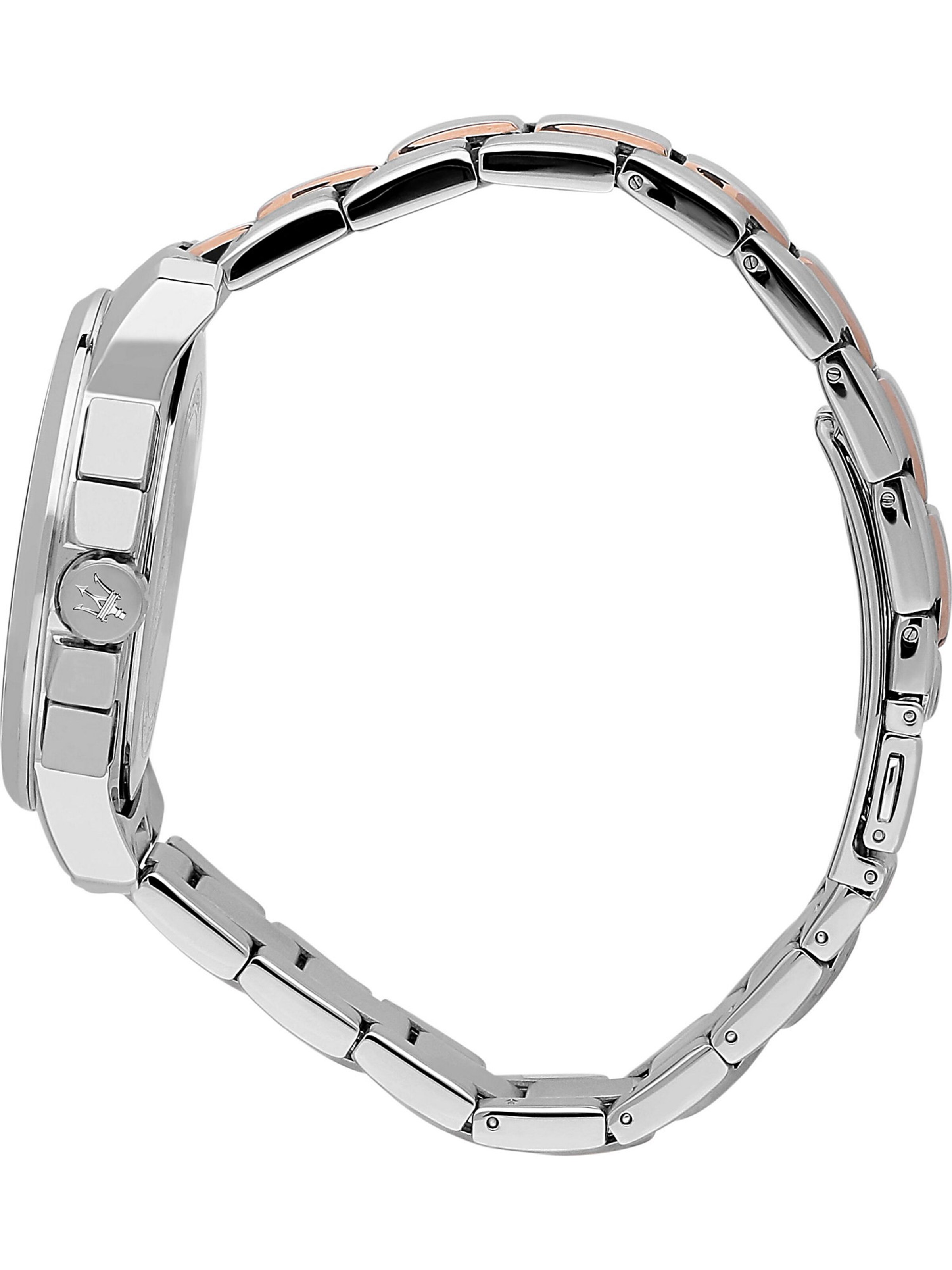 Maserati Uhr in Silber