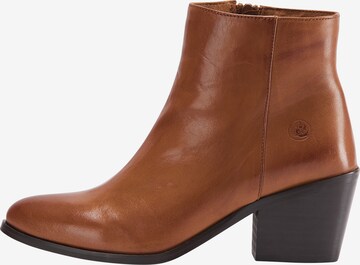 Ankle boots di DreiMaster Vintage in marrone: frontale
