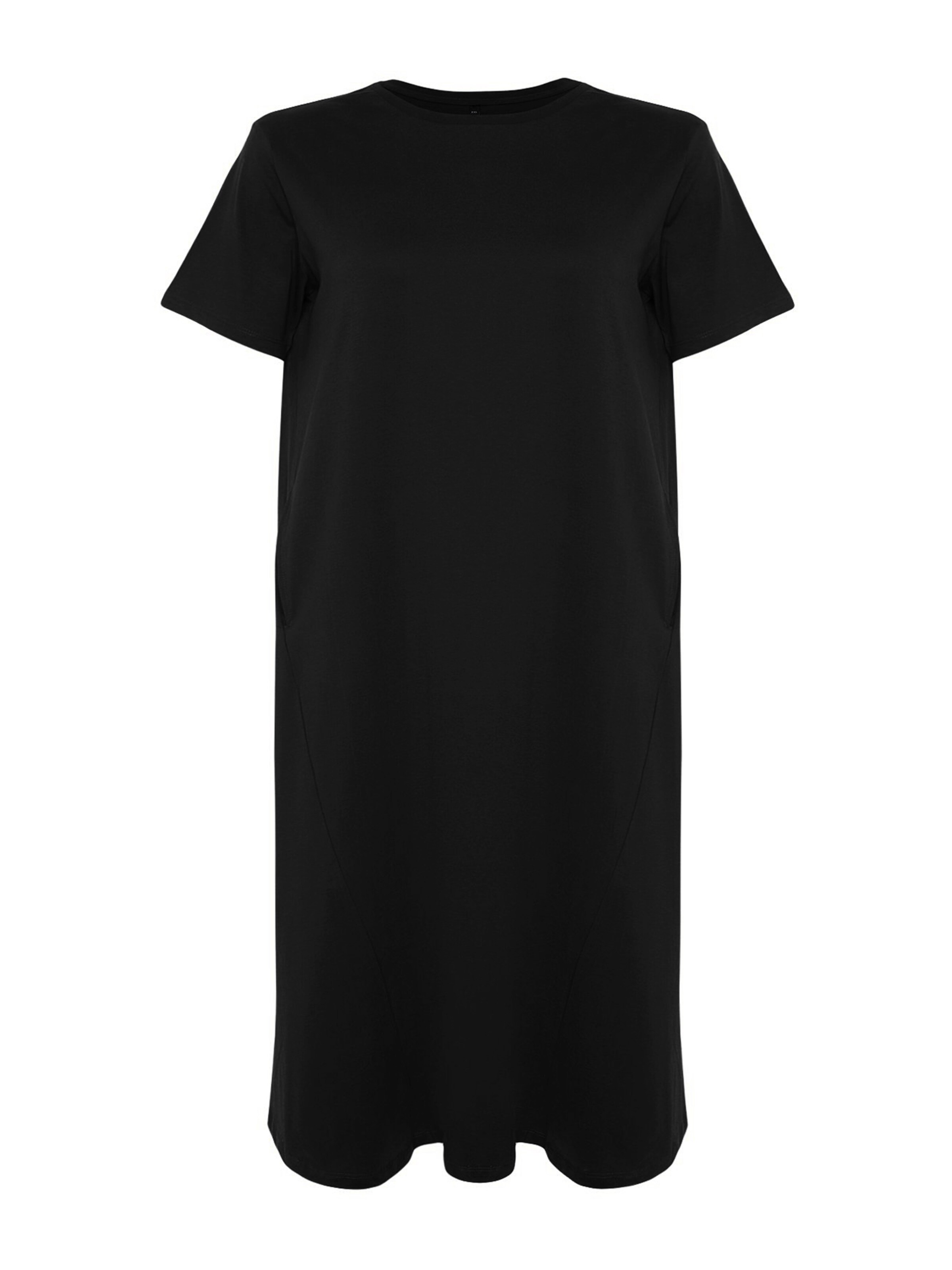 Trendyol Curve Платье в Черный: спереди