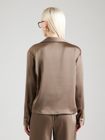 OBJECT Bluse 'OBJCHILLI' i brun