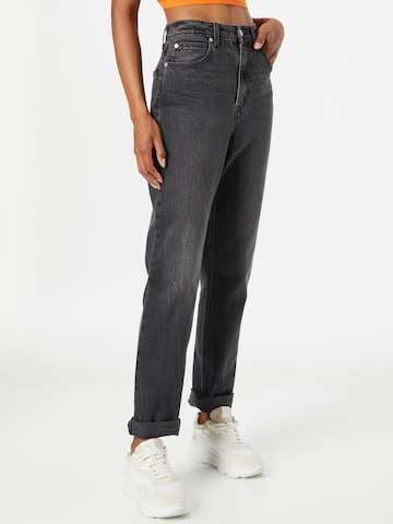 LEVI'S ® Слим фит Дънки '70s High Slim Straight' в черно: отпред