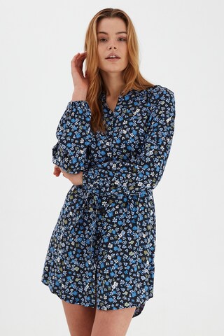 b.young Shirt Dress in Blue: front