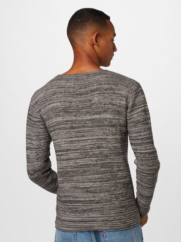 INDICODE JEANS Sweater 'Tucker' in Grey