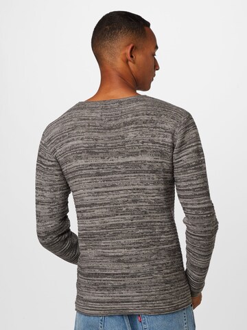 INDICODE JEANS Pullover 'Tucker' in Grau