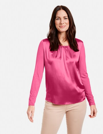 GERRY WEBER Langarmshirt in Pink: predná strana