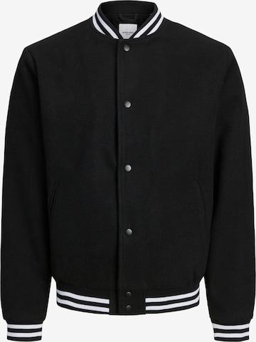 Veste mi-saison 'Zac' JACK & JONES en noir : devant