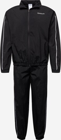 Reebok Sport Trainingsanzug in schwarz / weiß, Produktansicht