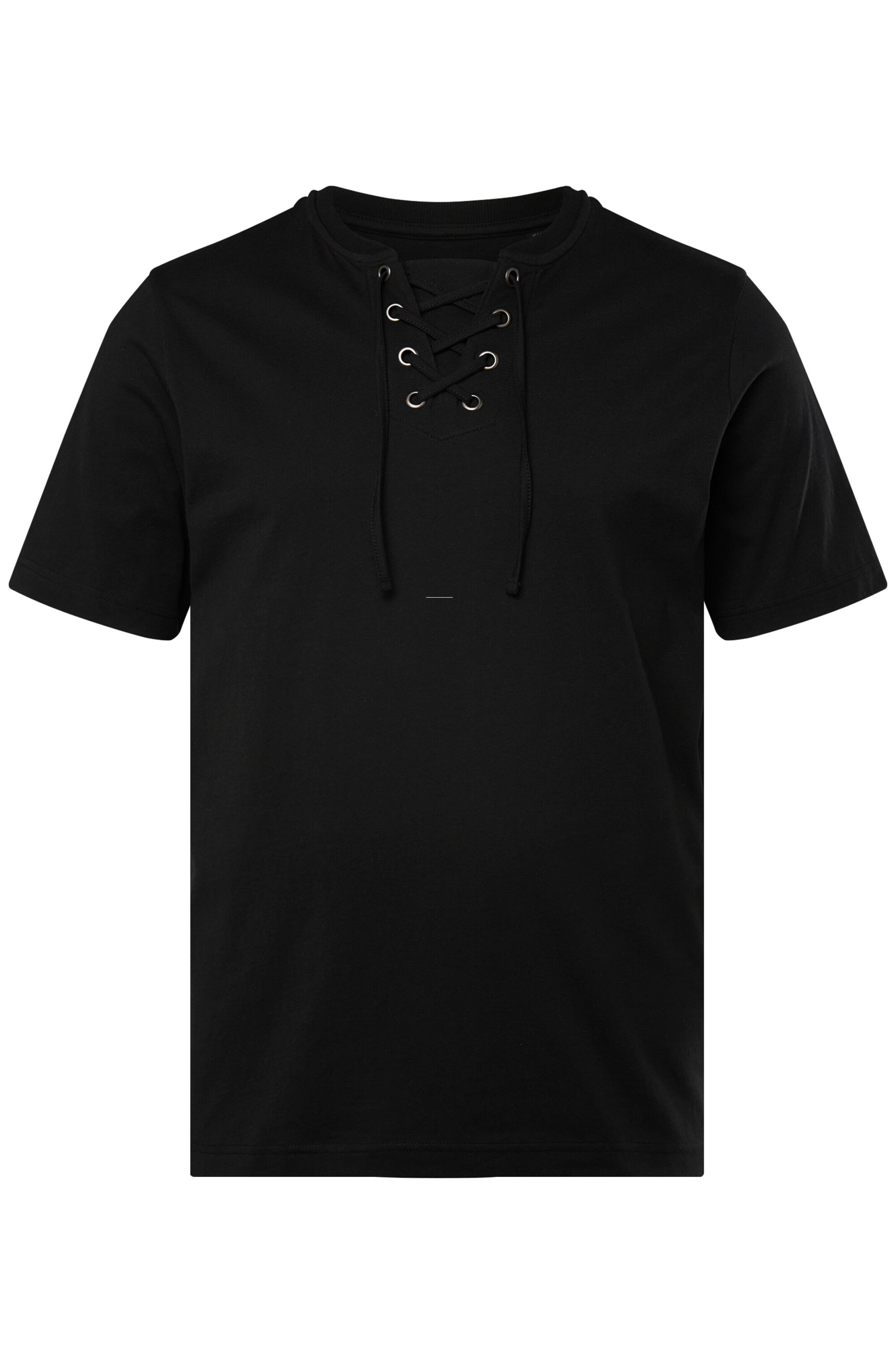 T-Shirt Men Plus en noir : devant