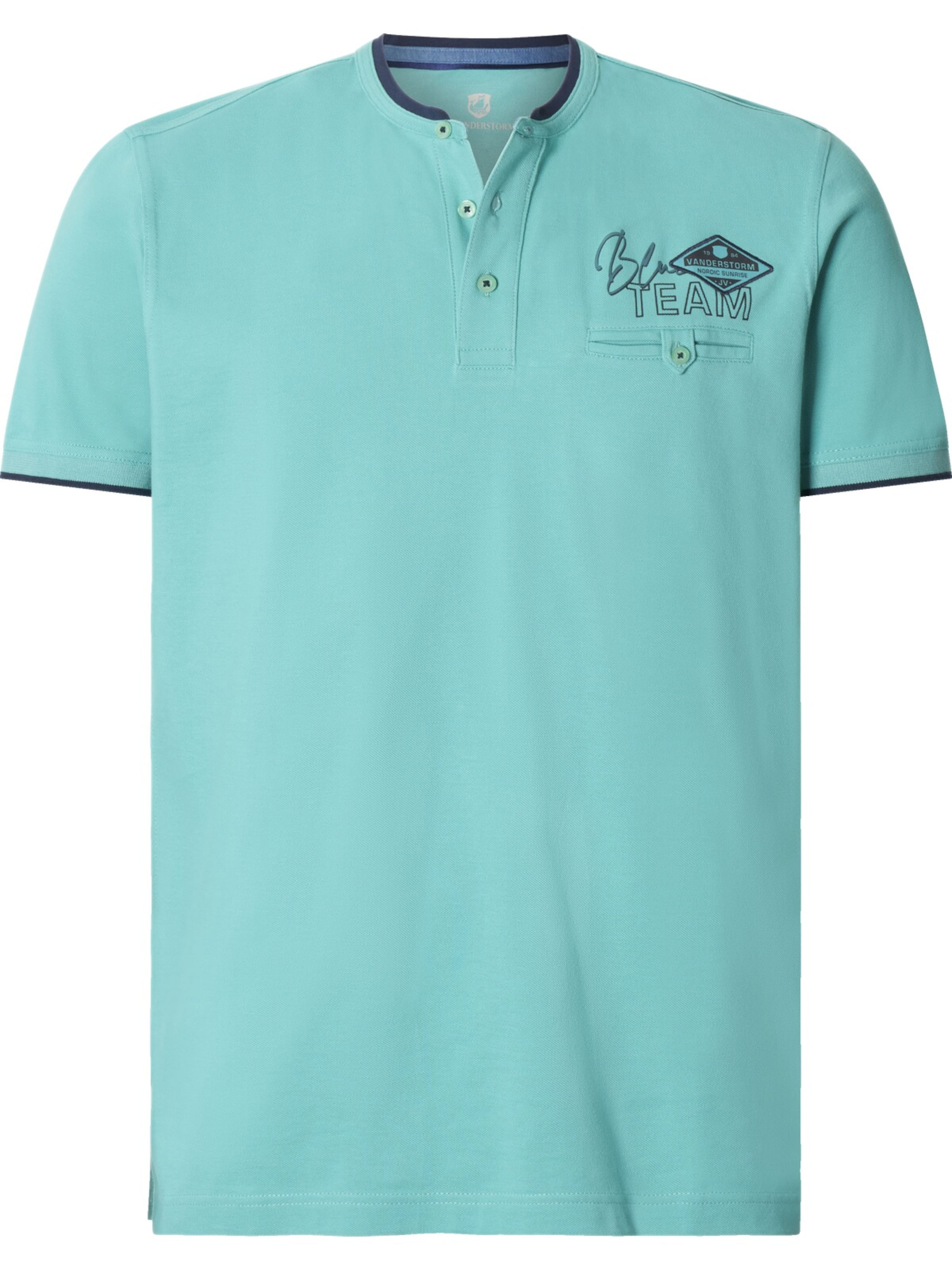 Jan Vanderstorm Shirt 'Emmik' in L in Petrol, Item view