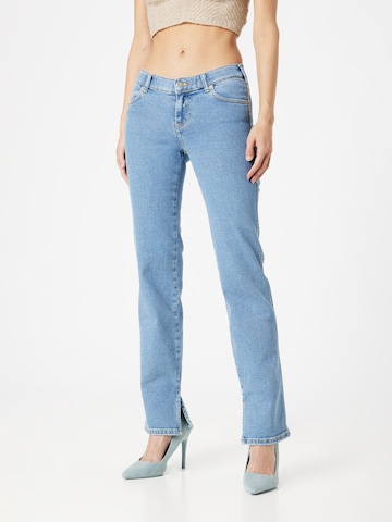 Dr. Denim Flared Jeans 'Dixy' in Blauw: voorkant