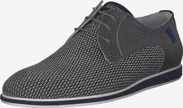 Floris van Bommel Lace-Up Shoes in Grey: front