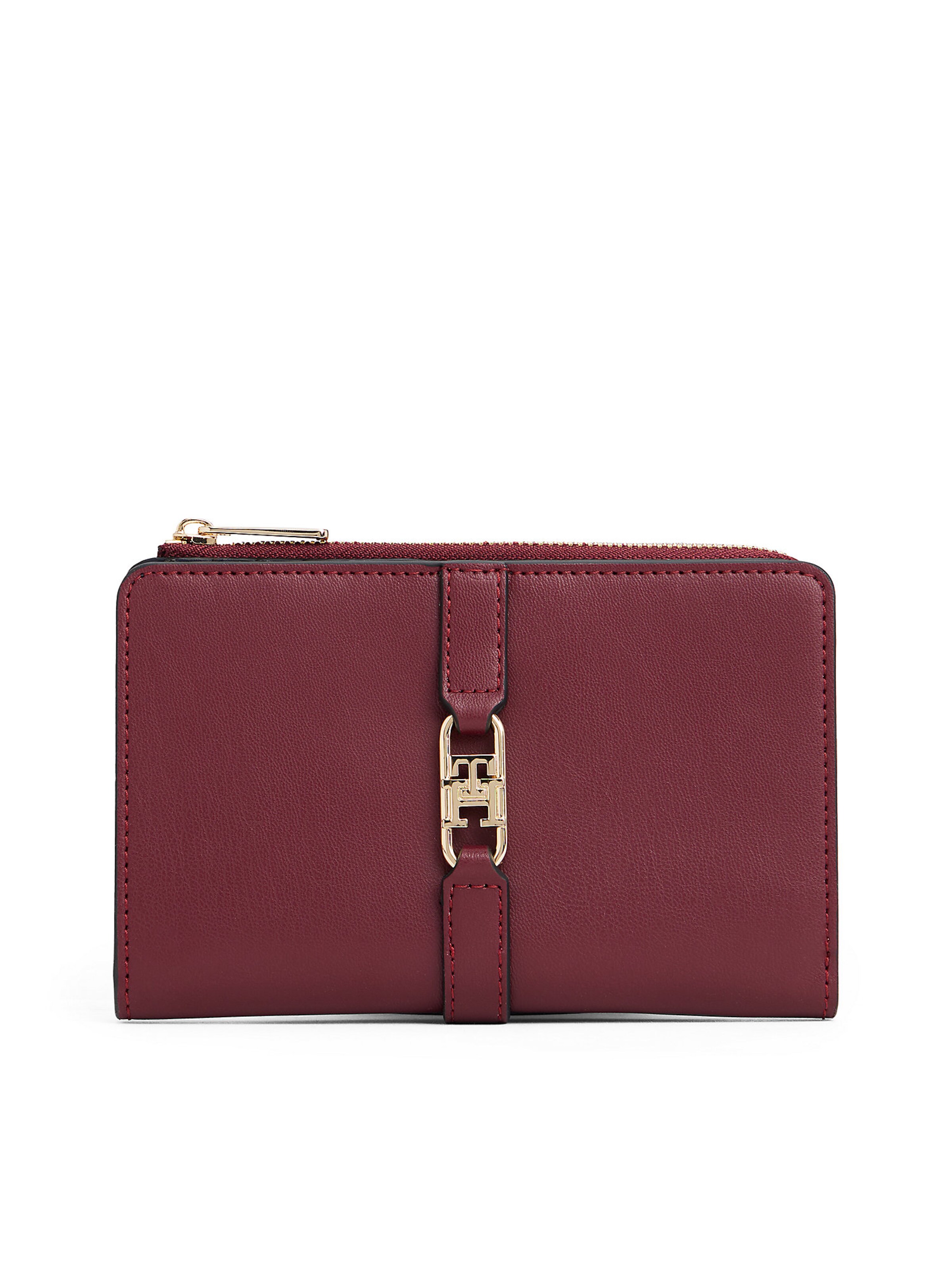 TOMMY HILFIGER Wallet in Brown: front