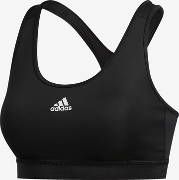 ADIDAS PERFORMANCE Bustier Urheilurintaliivit 'Believe This' värissä musta