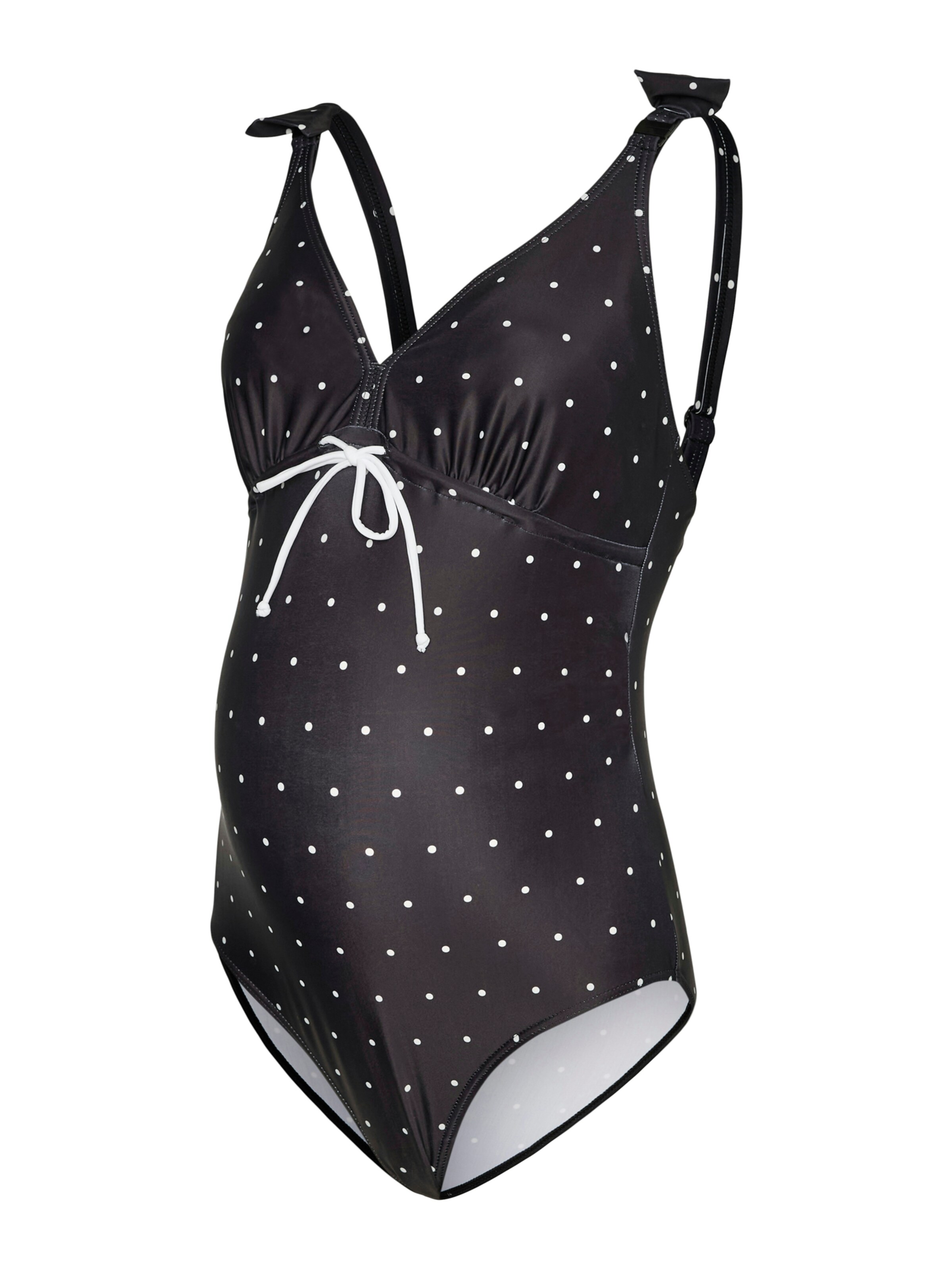 MAMALICIOUS Badpak in Zwart: voorkant