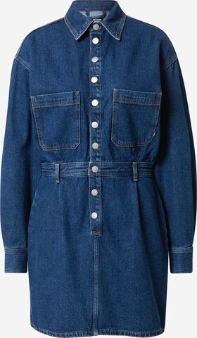 Dr. Denim Blousejurk 'Teegan' in Blauw: voorkant