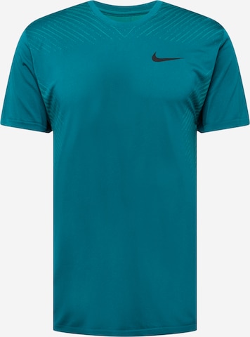 NIKE Functioneel shirt in Blauw: voorkant