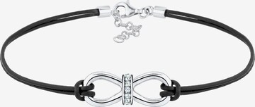 Bracelet 'Infinity' ELLI en noir : devant