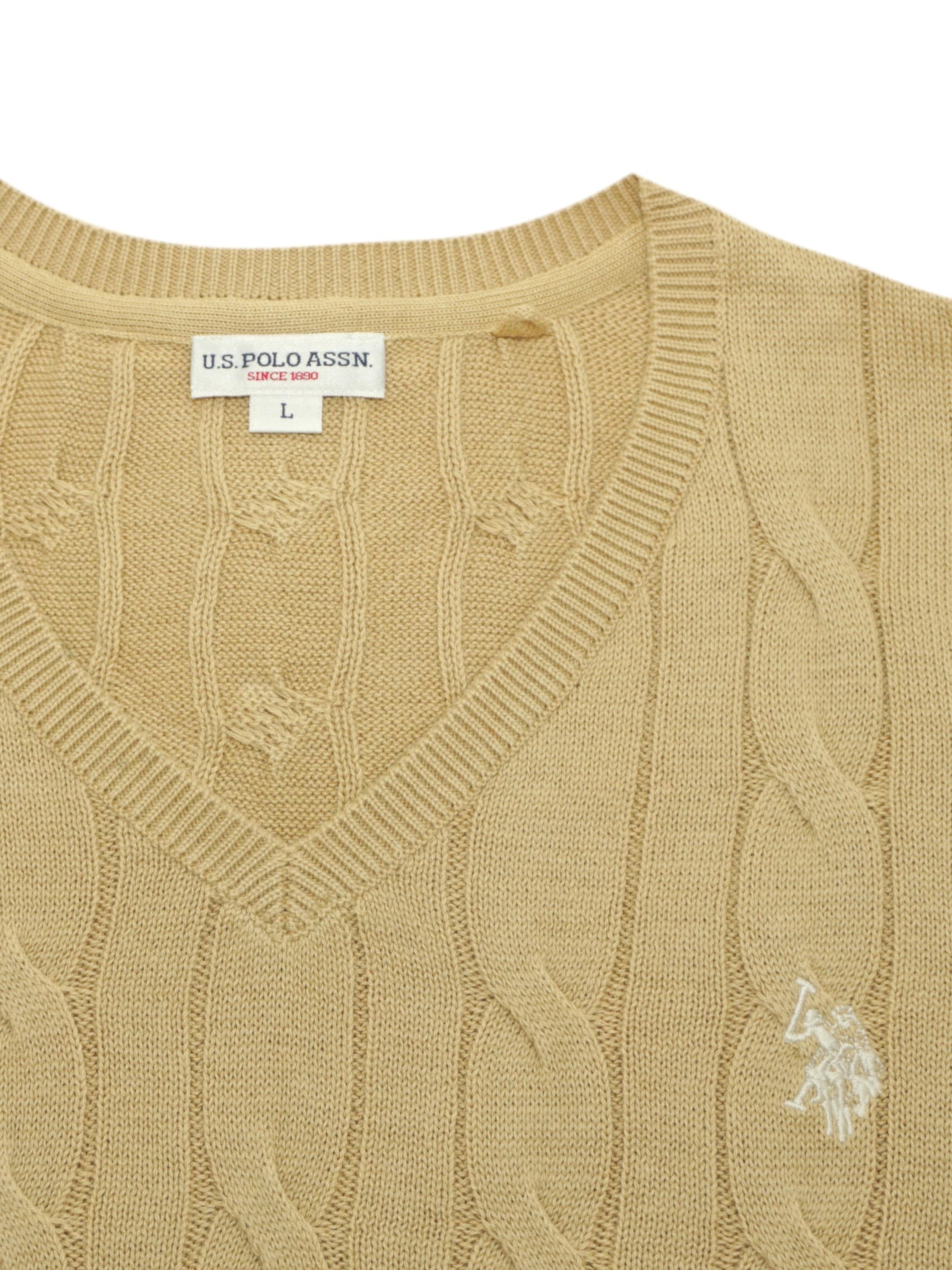 Pull-over U.S. POLO ASSN. en beige