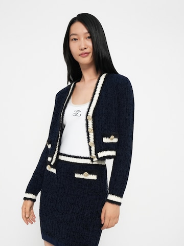 GUESS Вязаная кофта 'AOMORI' в Синий