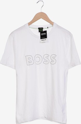 BOSS Green T-Shirt M in Weiß: predná strana