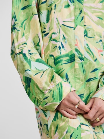 Y.A.S Košilové šaty 'PALMAS' – zelená