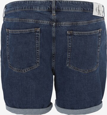 Calvin Klein Jeans Regular Jeansshorts ' ' in Blau