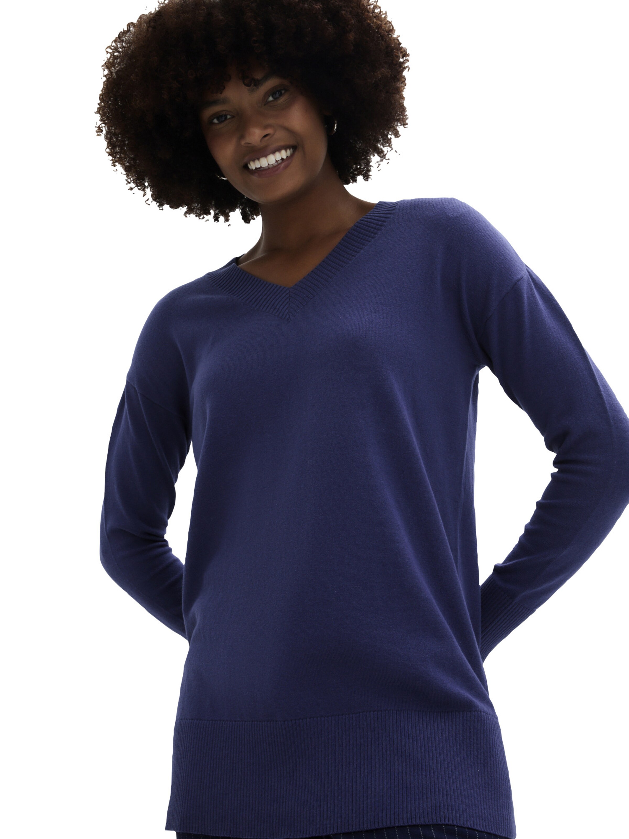 bonprix Pullover in Blau
