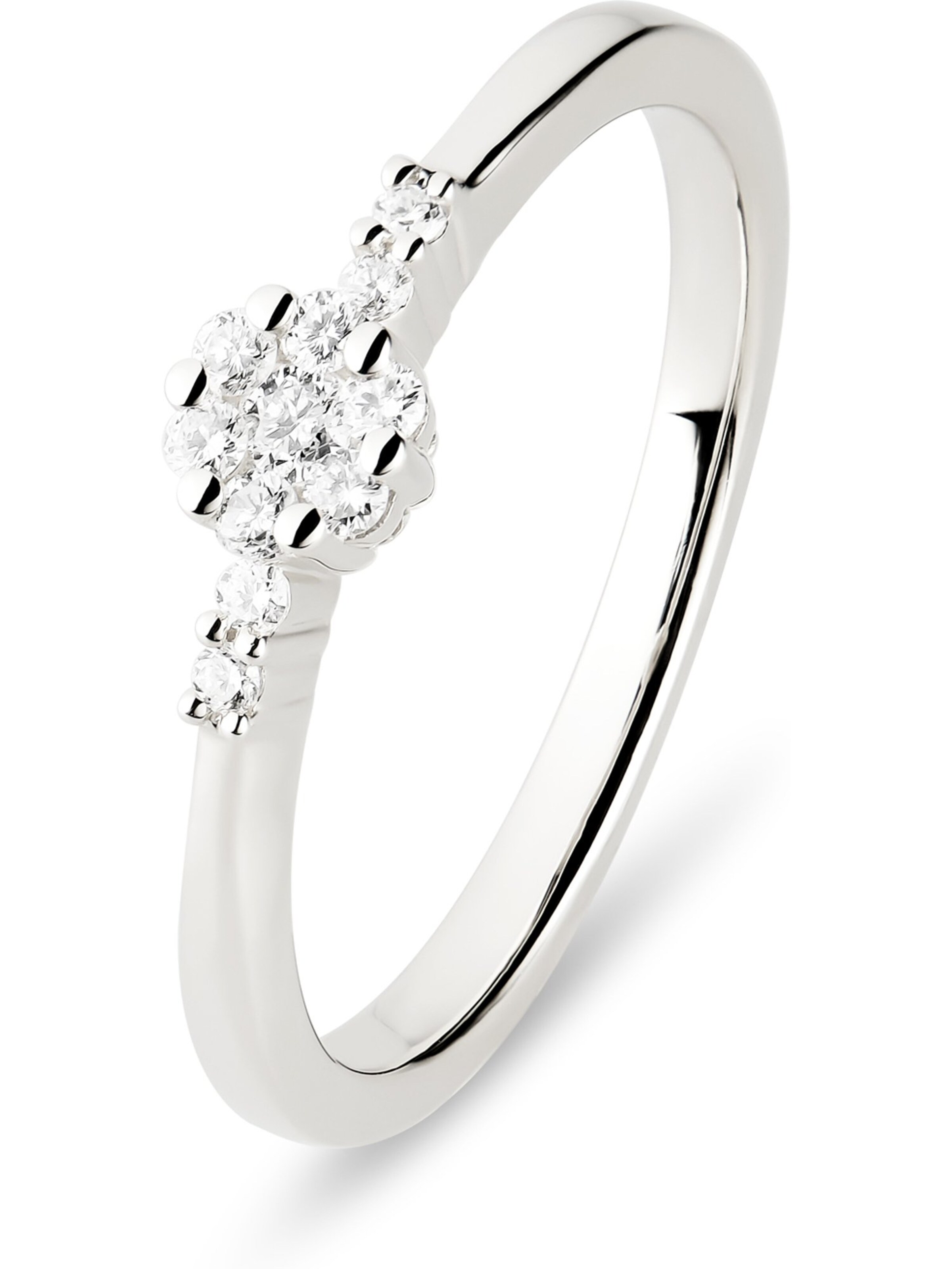 CHRIST Ring in Silver: front