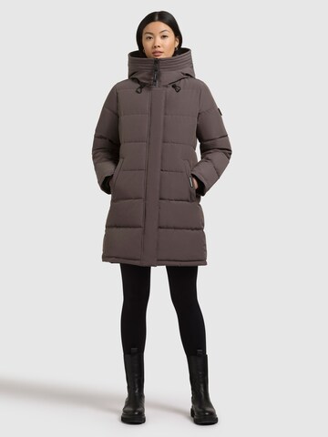 khujo Winter coat 'Faltd2' in Grey