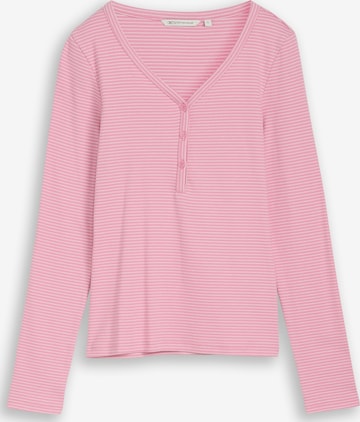 TOM TAILOR DENIM Shirt in Pink: Vorderseite