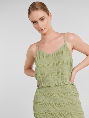 PIECES Summer Dress 'Lila' in Green