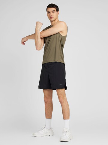 Reebok Regular Sportbroek 'SPEED SHORT 4.0 2-IN-1' in Zwart