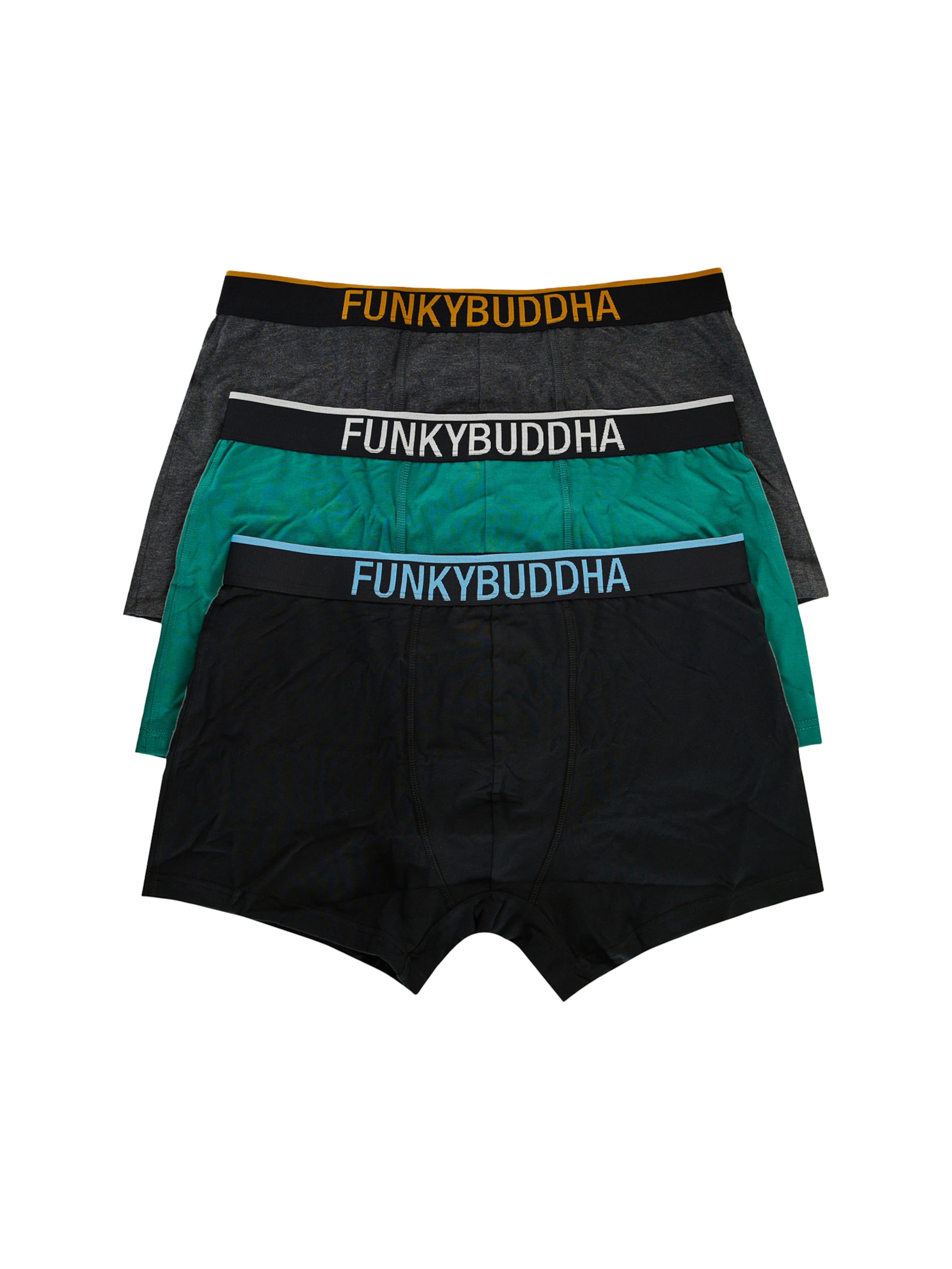 Funky Buddha Μποξεράκι σε ανάμεικτα χρώματα: μπροστά