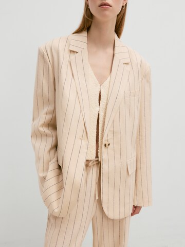 Blazer 'Swintha' EDITED en beige : devant