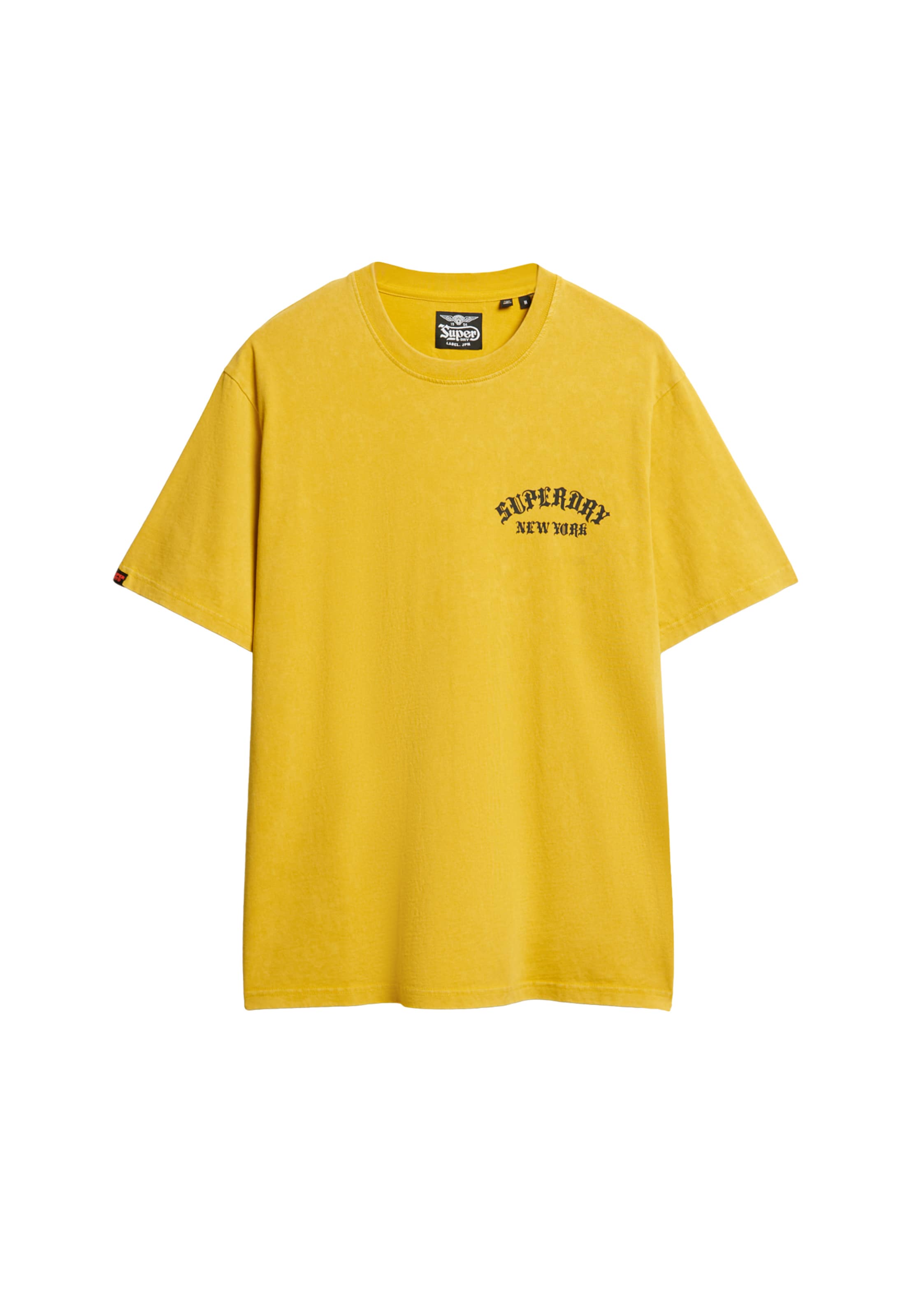 T-Shirt 'Neo Trad' Superdry en jaune : devant