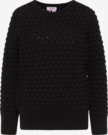 Pull-over IZIA en noir : devant