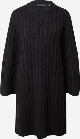 VERO MODA Knit dress 'LAYLA' in Black: front