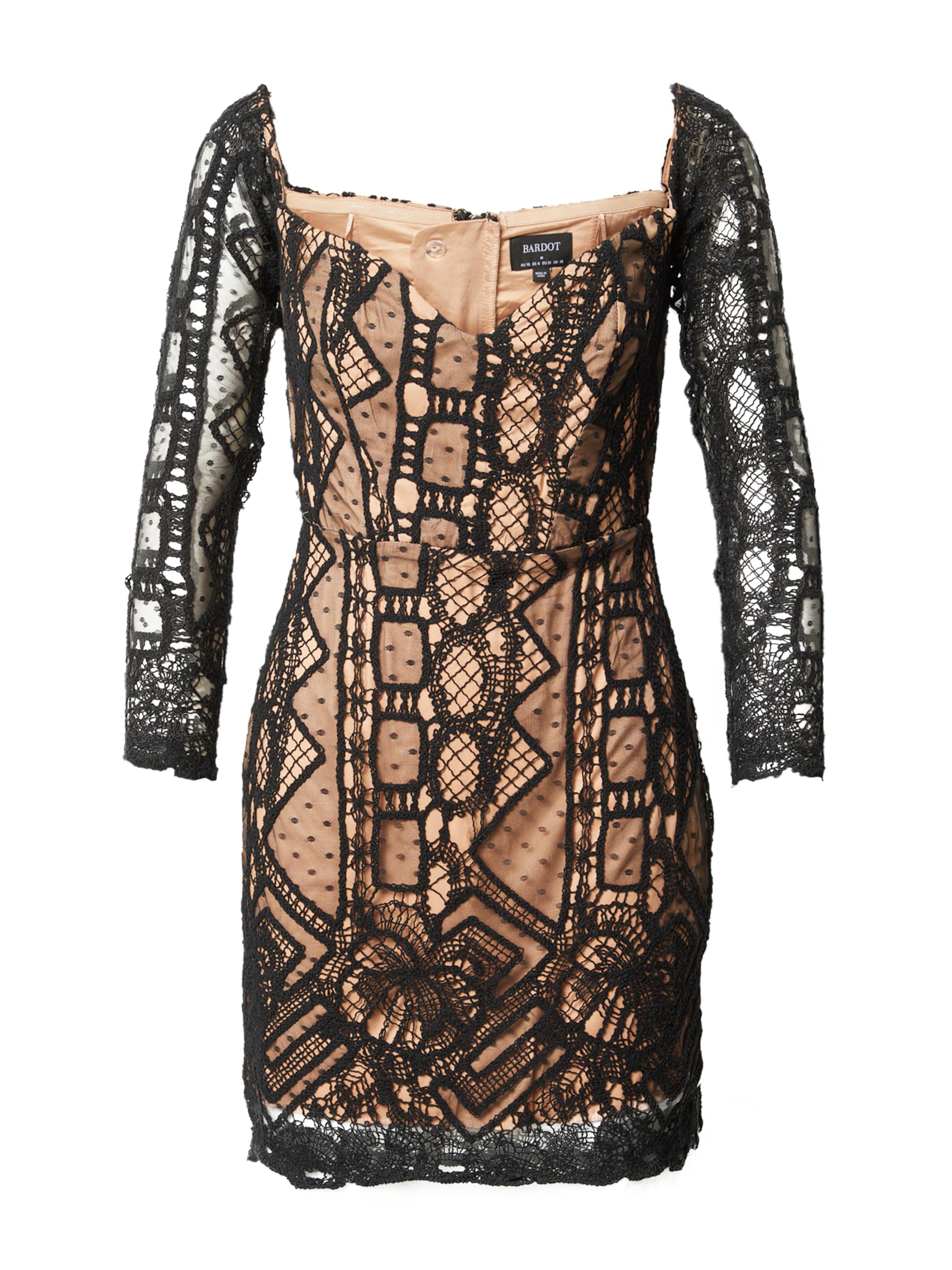 Bardot Kokteilikleit, värv must: eest vaates