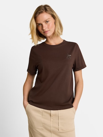 TOM TAILOR Shirt in Brown: front
