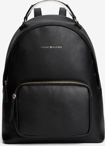 TOMMY HILFIGER - Mochila en negro: frente