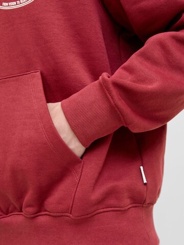 JACK & JONES Sweatshirt i rød