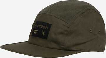 Reebok - Gorra en verde: frente