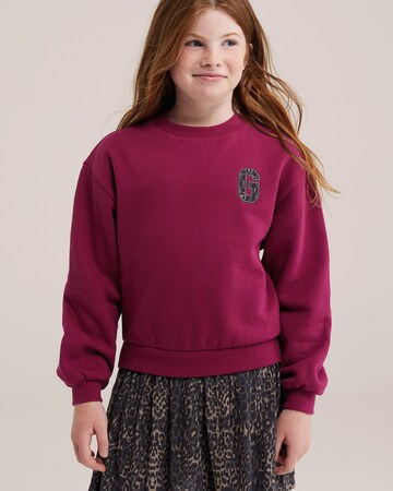WE Fashion Jurk in Roze: voorkant
