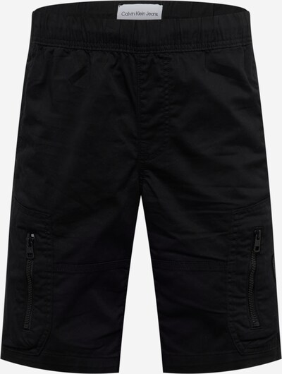 Laisvo stiliaus kelnės iš Calvin Klein Jeans, spalva – juoda, Prekių apžvalga