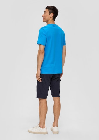 s.Oliver T-Shirt in Blau: Rückseite
