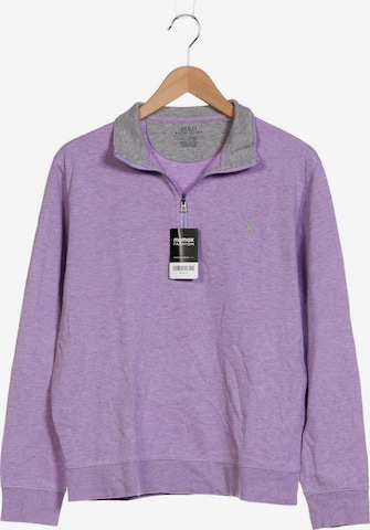 Polo Ralph Lauren Sweatshirt & Zip-Up Hoodie in M in Purple: front