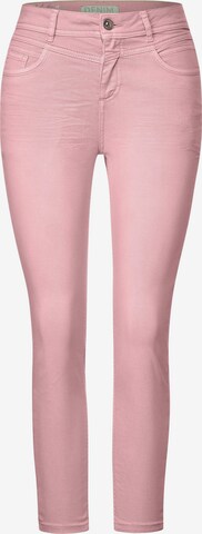 STREET ONE Slimfit Jeans in Pink: predná strana