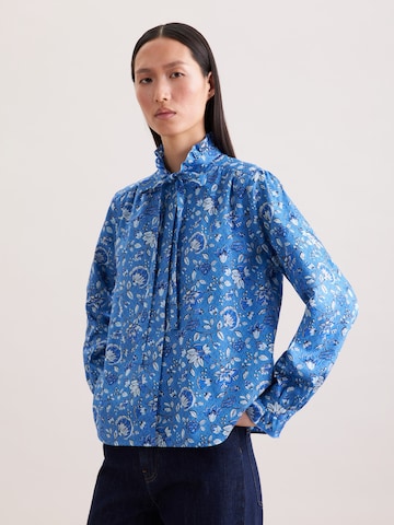 Chemisier SEIDENSTICKER en bleu : devant