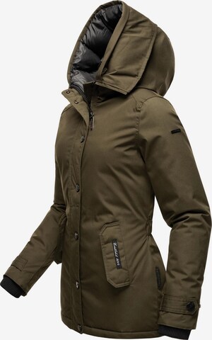 NAVAHOO Winter jacket 'Laura' in Green